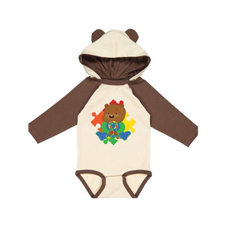 

Inktastic Autism Spectrum Awareness Childs Support Gift Baby Boy or Baby Girl Long Sleeve Bodysuit