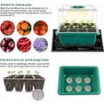 thumbnail image 5 of Nuevo kit de mini plantas de invernadero de 5 piezas, con luz solar de espectro completo, caja de cultivo de invernadero interior con tapa y rejillas de ventilación, 10 etiquetas, 2 herramientas de, 5 of 5