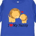 thumbnail image 4 of Inktastic I Love My Nanny Boys or Girls Long Sleeve Toddler T-Shirt, 4 of 5
