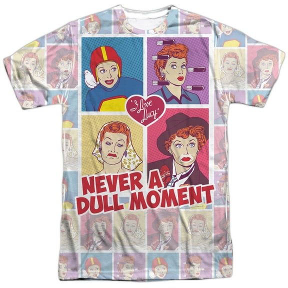 Lucille Ball I Love Lucy Comedian Lucy Personalities Adult Front Print T-Shirt