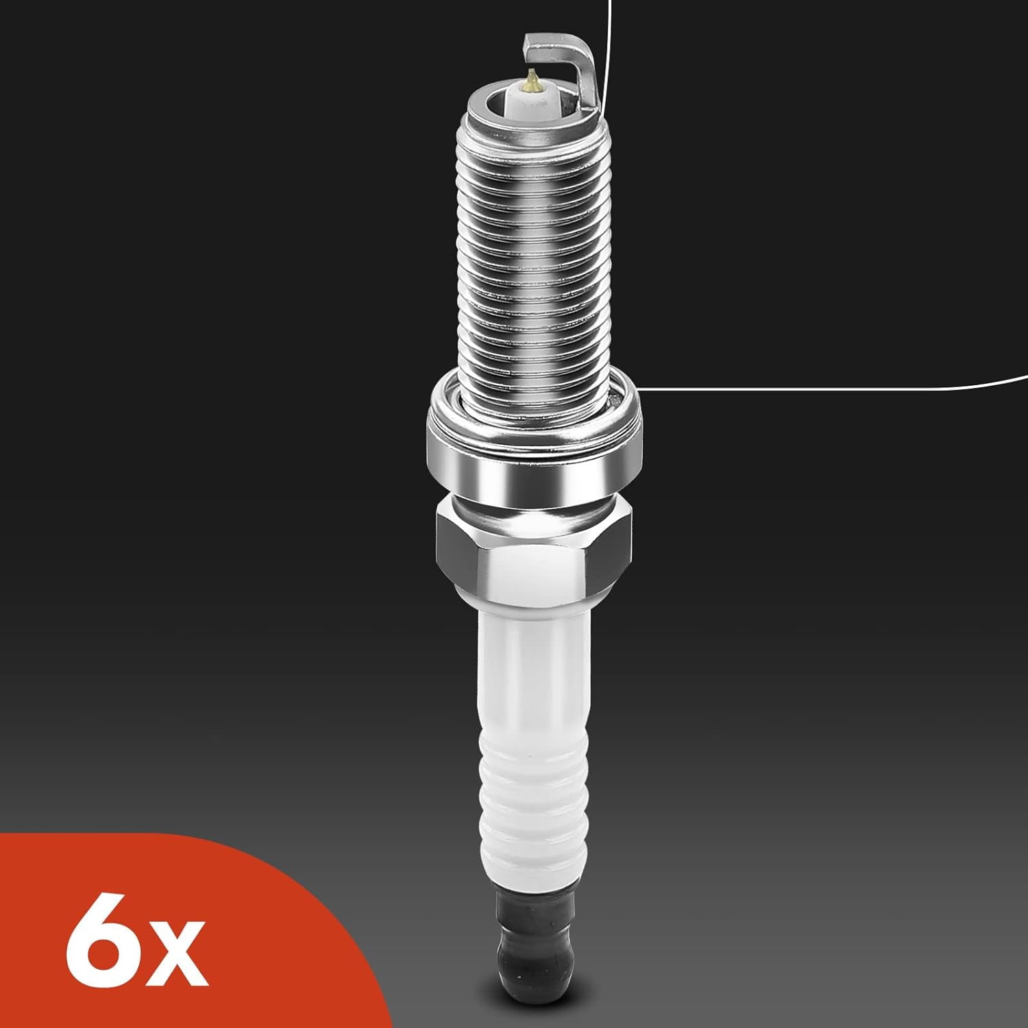 A-Premium Set of 6 Ignition Coil Pack and Iridium Spark Plugs Compatible with Infiniti G25 JX35 M35 Q50 Q70 QX60 & Nissan Altima Maxima Murano Pathfinder Quest