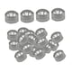 thumbnail image 3 of 100 tapones de rosca M4 para accesorios de iluminación, tapones de rosca decorativos de hierro moleteado Plata, 3 of 9