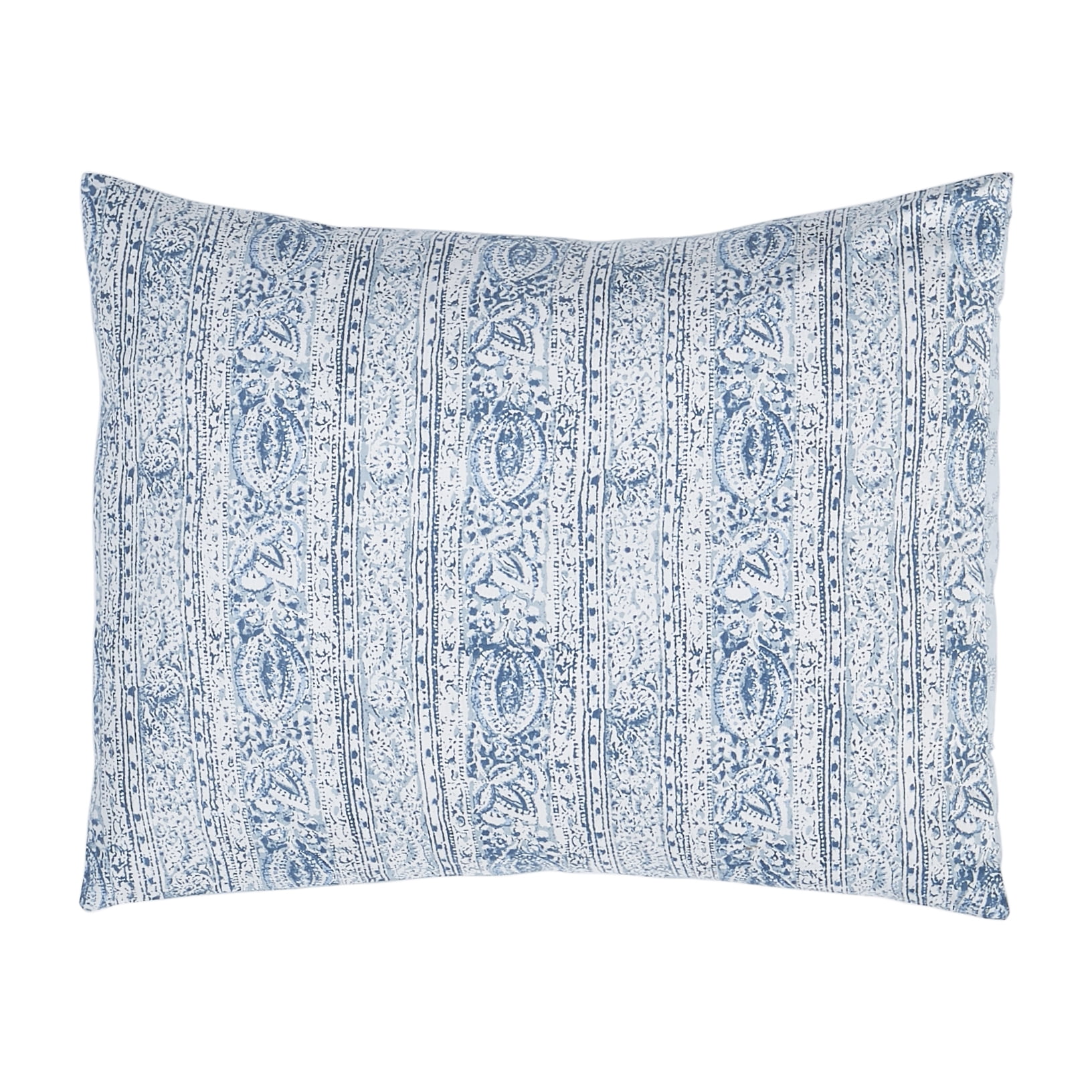 Simply Shabby Chic Blue Batik Stripe Duvet Set, King