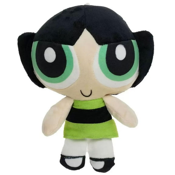 Movie Cartoon Police Girls Plush Stuffed Doll Anime Figure Toys Xmas Kids Birthday Gifts 9.8inch (25cm Bubbles)