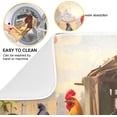 thumbnail image 2 of Farm House Dish Drying Mat, Absorbent Microfiber Pad Protector For Kitchen Counter Top Mat Dish Drainboard 16x18in, 2 of 7