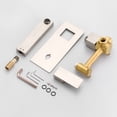 thumbnail image 7 of Sumerain Brushed Nickel Bathroom Faucet Wall Mount Lavatory Sink Faucet with Rough-in Valve, Left-Handed Single Handle, 7 of 7