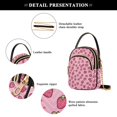 thumbnail image 4 of FORMRS Crossbody Bag for Women Quilted Travel Shoulder Cell Phone Purse with Chain Strap Handbag, Strawberry Bliss, 4 of 7