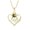 Gold, variant on Languages Projection Necklace