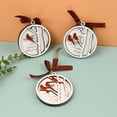 thumbnail image 5 of 9PCS Christmas Tree Ornaments,Red Cardinals Memorial Gift,It's a Visitor from Heaven,I am Always with You in Memory of Loved One Christmas Ornaments,Cardinal Bird Tree Topper Christmas Decorations, 5 of 6