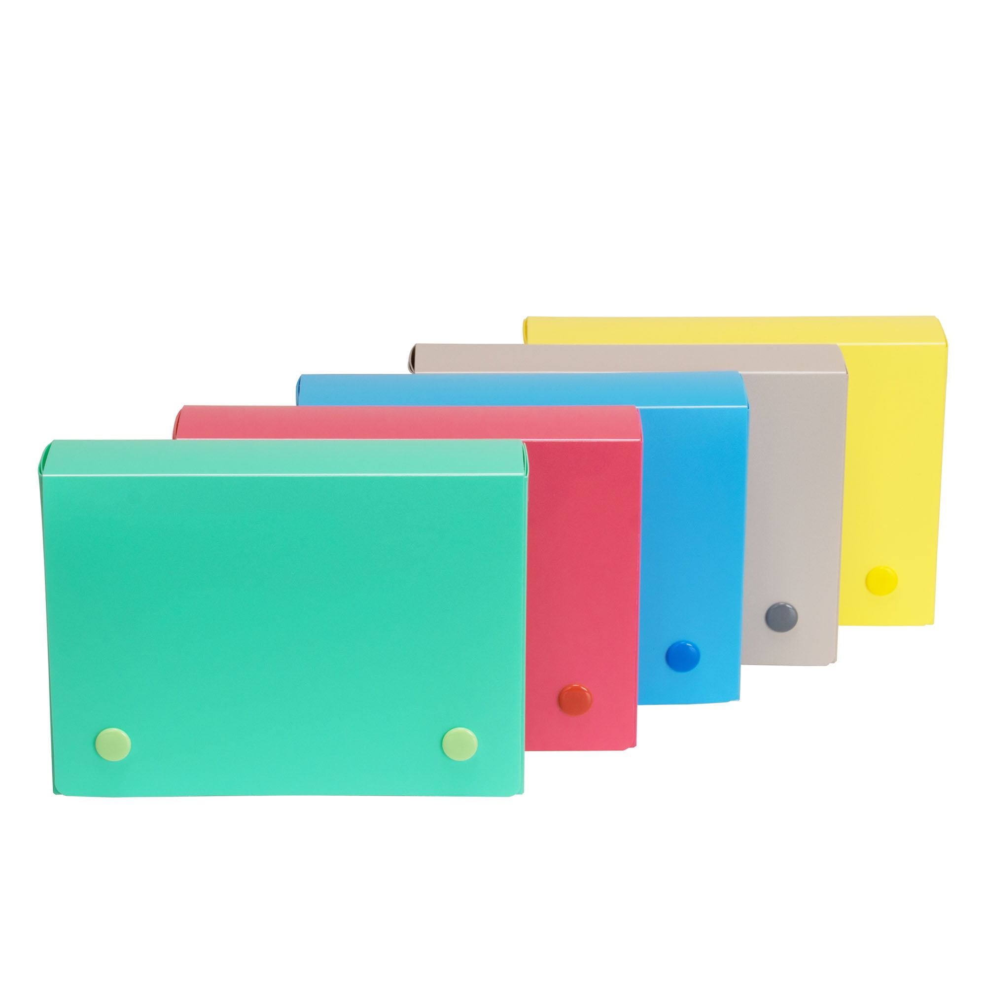 4 x 6 Index Card Case, Assorted (Color May Vary) (Set of 24 Index Card Cases)