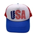thumbnail image 5 of FUZHIQ USA Embroidery Patriotic Hat, Adjustable Mesh Back Breathable Baseball Cap 250th Anniversary Hat for Daily & Holiday Wear, 5 of 5
