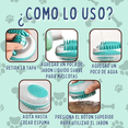 thumbnail image 4 of Cepillo Dispensador Jabón Para Baño Mascotas Perros, 4 of 7