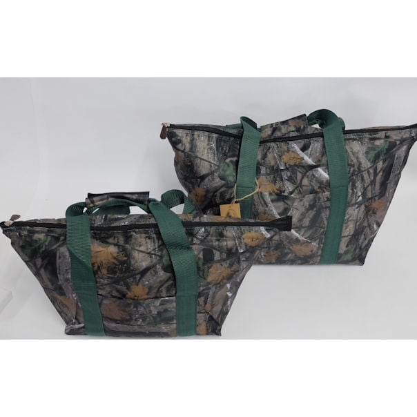 Woodland Creek Cooler Camo Tote Bag Set of 2 NEW IN PLASTIC 