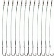 thumbnail image 1 of Czcpp-20 Pcs Fil de Tête Hameçons Support d'Appâts Fil de Pêche en Nylon avec Pivot, 1 of 4