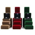 thumbnail image 2 of Portable Jewelry Storage Box with LED Light Ring Bracelet Necklace Organizer, 2 of 10