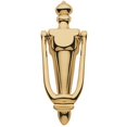 thumbnail image 1 of Baldwin 0106056 Lifetime French Style Solid Brass Door Knocker, Satin Nickel, 1 of 1