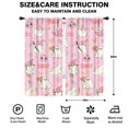 thumbnail image 2 of Blackout Kids Curtains,Halloween Cute Ghosts with Boo Childrens Insulated Curtains Set Of 2,Bedroom Essentials,Toddler Room Decor 42"x84", 2 of 5
