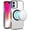 Black, variant on For iPhone 16 6.1 inch PURE Transparent [Magnetic Circle] High Quality Ultra Thick Hybrid - Clear