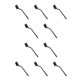 thumbnail image 1 of Advancent Portable Mini Brush Kitchen Bathroom Basin Polishing Cleaning Shank Sink Tools Brushes Hand Kitchenware Accessories Nylon 10piezas, 1 of 6