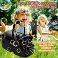 thumbnail image 2 of Máquina de burbujas Sizonjoy Automatic 18000+ Big Bubbles Black, 2 of 8