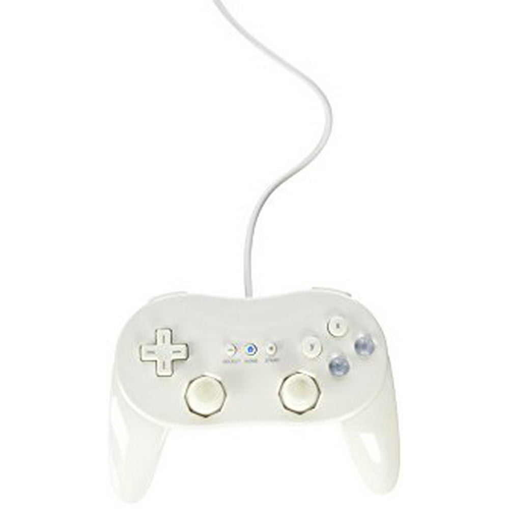 Wii Classic Pro Controller for Wii and WiiU White