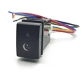 thumbnail image 4 of botón de encendido y apagado para Suzuki Jimny 2007-2015, 12 V CC, 1 interruptor de luz antiniebla para coche de 4 cables, sensor de radar, interruptor de luz nocturna con estrellas, 4 of 4