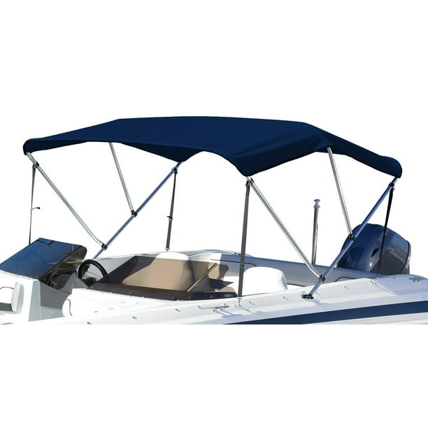 3 Bow Bimini Boat Top with Hardware 72"Lx73"78"Wx46"H