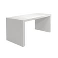 thumbnail image 2 of White Lacquer Computer Desk, 2 of 4