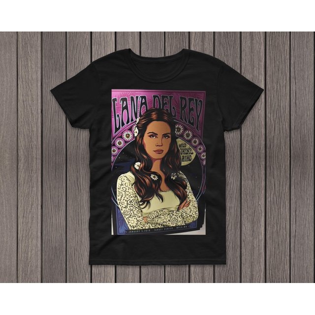 Lana Del Rey T-Shirt, Lana Del Rey Merch, Lana Del Rey Kids Tee, Lana Del Rey Fan Gift, La - White - L