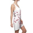 thumbnail image 6 of Women's Cut & Sew Racerback Dress (AOP) Dogwood Flowers, 6 of 7