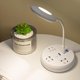 thumbnail image 3 of Lámpara de anillo flexible portátil, luz LED de lectura para estudio, USB, protección ocular (blanco), 2 uds., 3 of 7