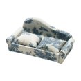 thumbnail image 4 of Caja de joyería en miniatura, organizador de sofá, diseño de doble almohada, ideal para regalo o guardar baratijas. Azul oscuro, 4 of 9