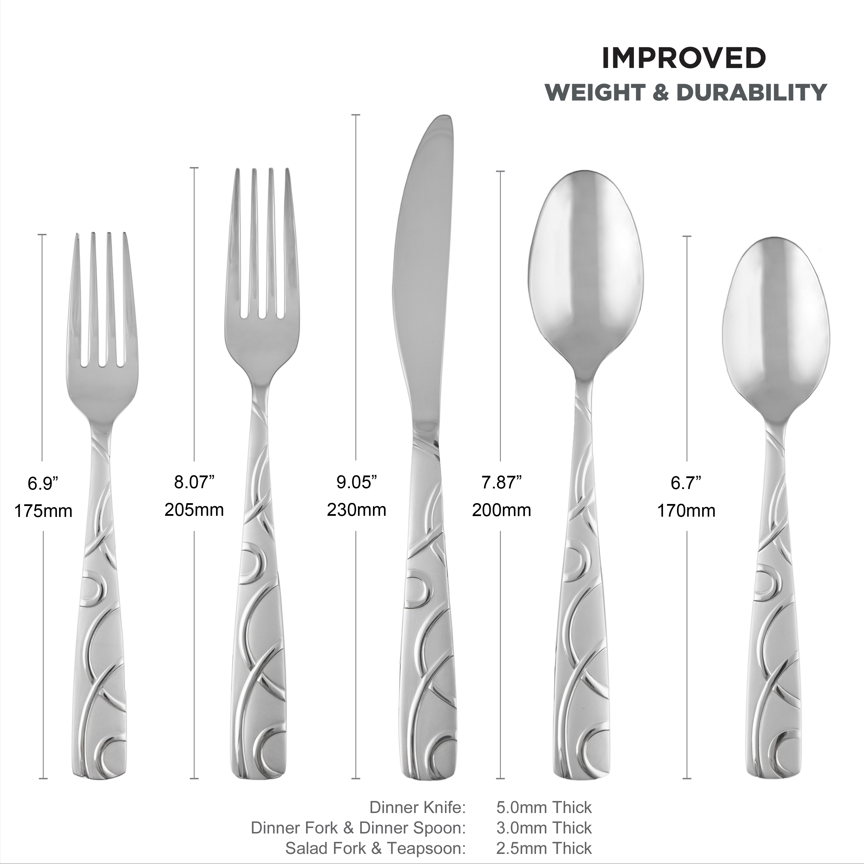 Cambridge Silversmiths 45-Piece Flatware & Hostess Set photo 2