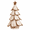 Large, variant on 2 Piece Lighted Wooden Christmas Tree Set Whitewashed Layered Wood Slice Tabletop Decor with Star Topper Warm LED Farmhouse Holiday Centerpiece for Mantel Shelf Window