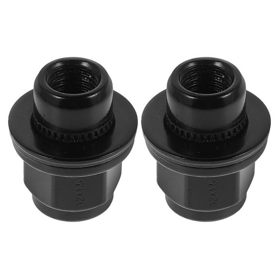 2 Pcs Heavy Duty Black Wheel Nuts Lug Nuts Wheel Locks Compatible with Toyota Models Truck Lug Nuts