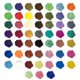 thumbnail image 1 of Polvo de mica mineral para elaboración de jabones cosméticos, maquillaje y decoración de uñas, disponible en 52 tonos (color enviado al azar)., 1 of 6