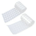 thumbnail image 1 of 900pcs 10mm Diameter Round Back Sticky Tapes Hook and Loop Self Adhesive Dot Tapes(White), 1 of 4