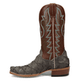 thumbnail image 3 of Dan Post Boots Mens Riggs Pirarucu Embroidered Square Toe Pull On Cowboy  M, 3 of 5
