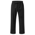 thumbnail image 3 of Men's Casual Pants Stretch Comfortable Lightweight Breathable Soft Relaxed Fit Trousers for Everyday Wear and Outdoor Activities Men's Jogger Pants Summer Lightweight Black Dress, 3 of 5