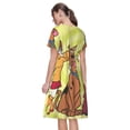 thumbnail image 7 of Lsque Scooby-Doo Print Women's Casual Dress T-Shirt Summer Short Sleeve Scoop Neck Swing Dresses, 7 of 7