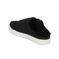 thumbnail image 3 of Women Canvas Frayed Slip On Sneaker Mule HD76, 3 of 5