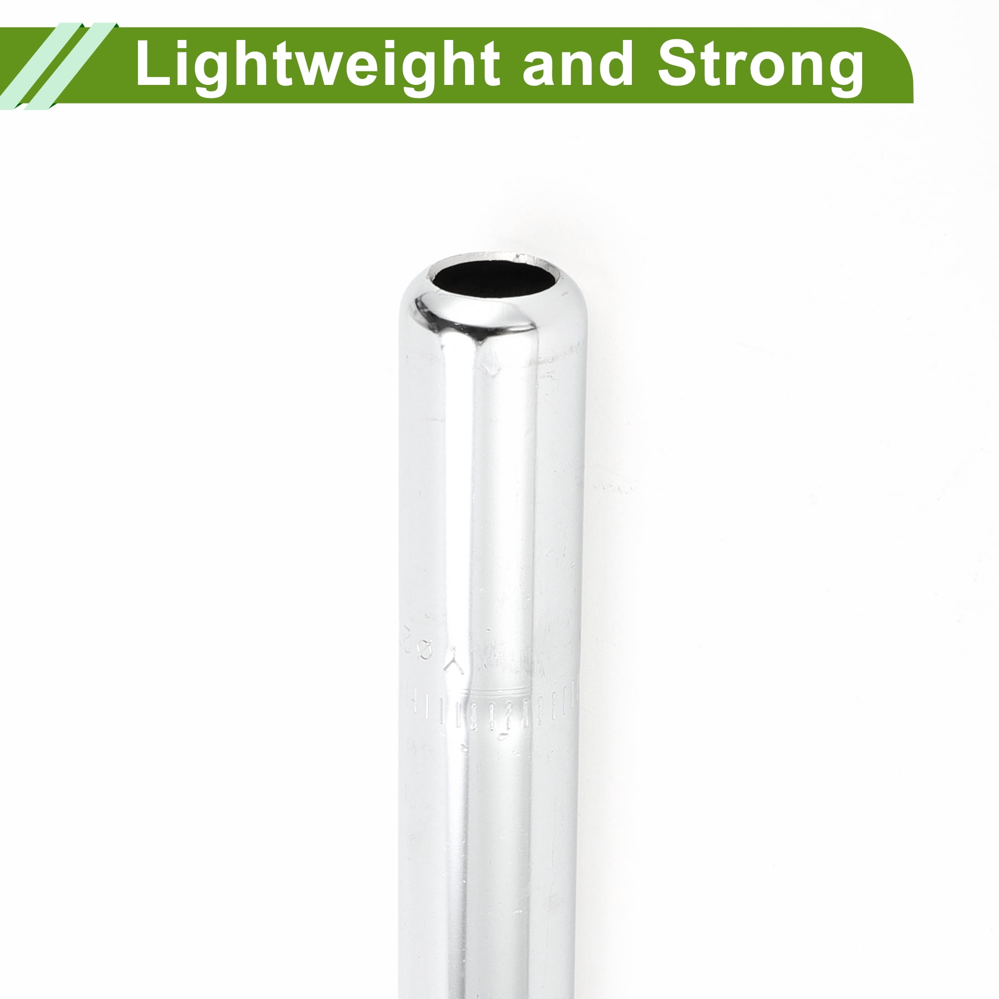 Unique Bargains Universal 27.2x250mm Silver Tone Bike Seat Post Durable Steel 1 Pc