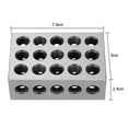 thumbnail image 2 of 1 2 3 Blocks Gauge Steel Engineers Blocks 0.0001” High Accuracy 23 Holes Milling Tool Accessory, 2 of 8