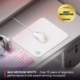 thumbnail image 2 of Mouse Pad para Gaming SteelSeries QcK de Tela Tamaño M Blanco, 2 of 7