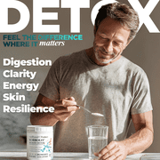 TODICAMP Zeolite Detox Cleanse 7.05 oz Zeolite Powder for Fast Full Body Detox, Liver Detox & Debloat