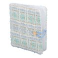 thumbnail image 1 of Photo Card Binder, 160 Pockets Large Capacity Instant Camera Photo Album with Cloth Cover for 3 Inch Photo Black,White,Purple,Roseate,Blue, 1 of 7