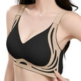 thumbnail image 3 of Bras for Women,Comfort Everyday Wear Plus Size Support Bra Seamless Design for Women All Day Casual Use 3PCS,Sports Bras for Women,BU1,L, 3 of 3