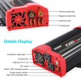 thumbnail image 3 of Inversor de corriente para coche NDDI POWER 1500 W 12 V DC a 110 V AC, 3 of 8