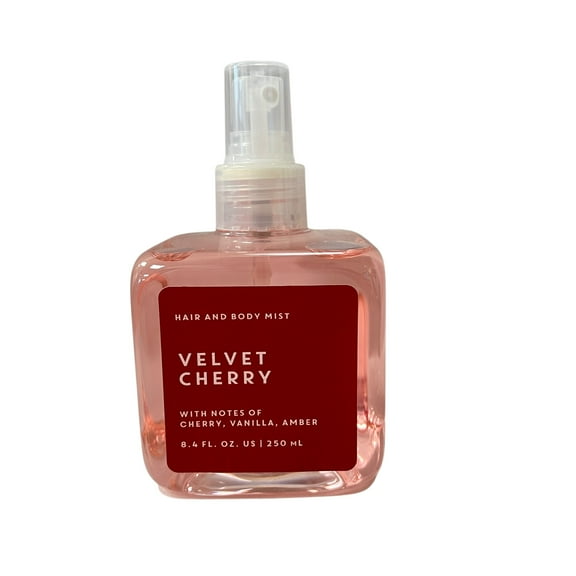 Tru Fragrance Velvet Cherry Hair and Body Mist 8.4 fl oz 250ml