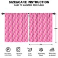 thumbnail image 2 of Blackout Kids Curtains,Pink Breast Cancer Childrens Insulated Curtains Set Of 2,Bedroom Essentials,Toddler Room Decor 52"x63", 2 of 5